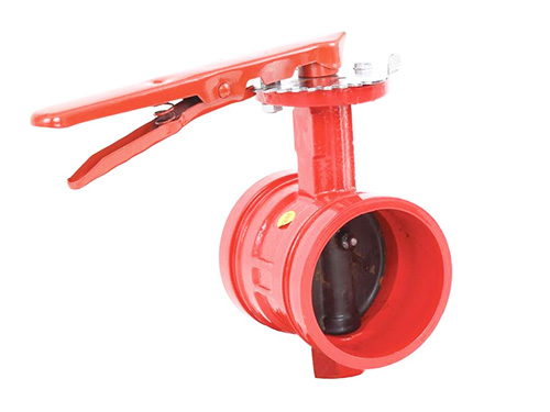 D81X-溝槽手柄蝶(die)閥